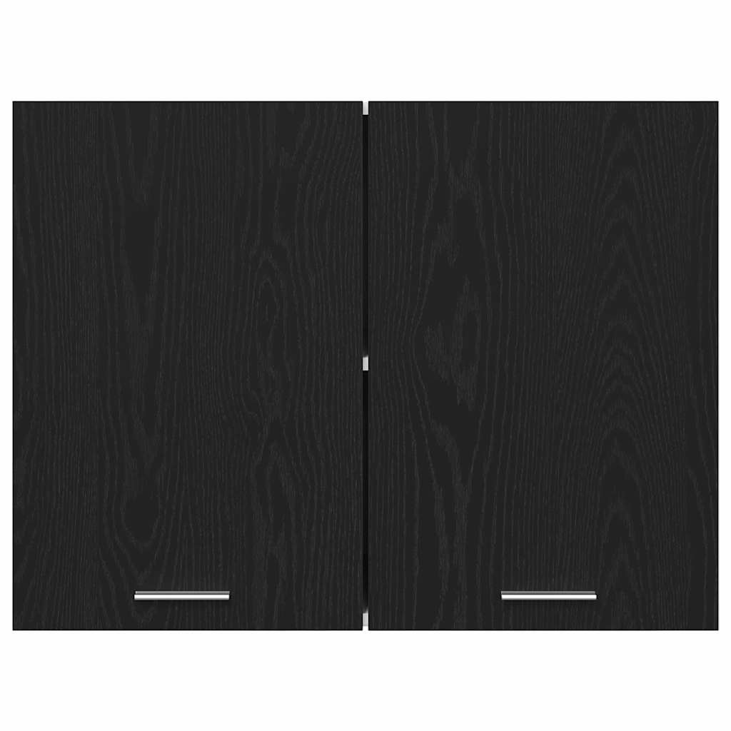 Hanging Cabinet Lyon Black Oak 80 x 31 x 60 cm Engineered Wood
