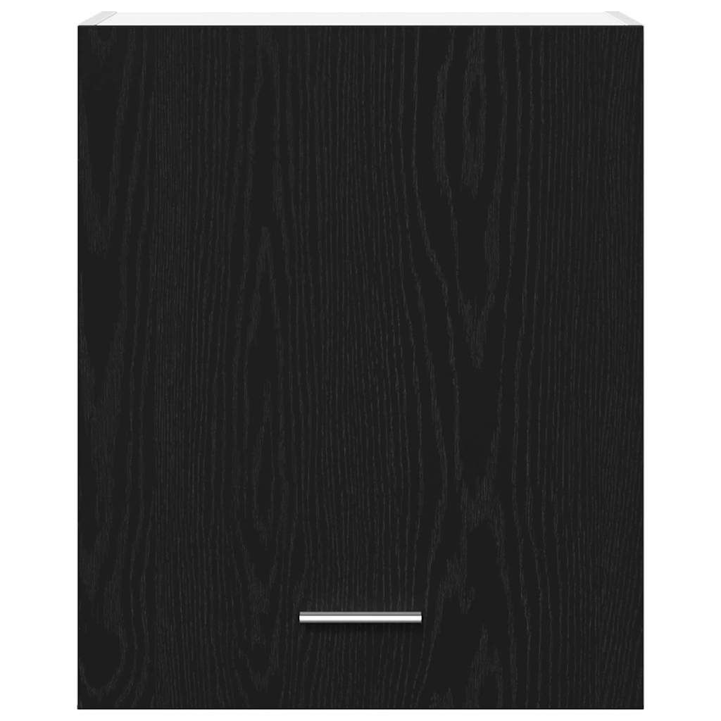 Hanging Cabinet with Shelf Lyon 2 pcs Black Oak 50 x 31 x 60 cm