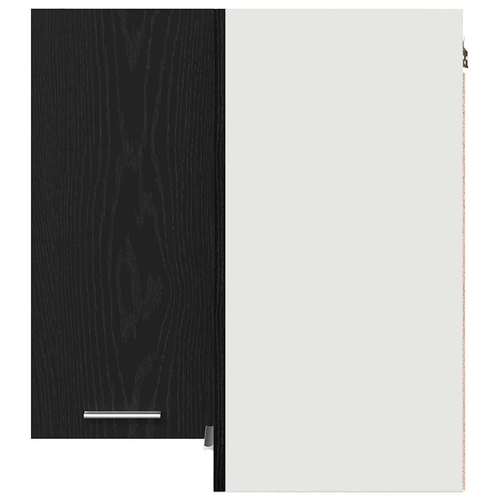 Hanging Cabinet Lyon Black Oak 57 x 57 x 60 cm Engineered Wood