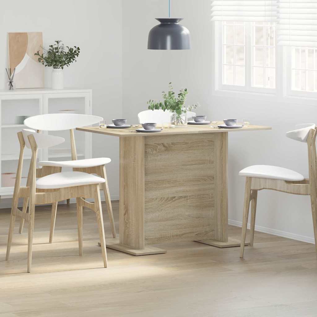 Dining Table Sonoma Oak 110 x 60 x 75 cm Engineered Wood