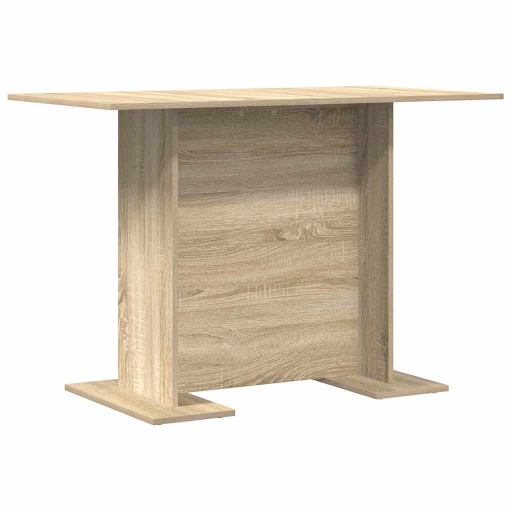 Dining Table Sonoma Oak 110 x 60 x 75 cm Engineered Wood
