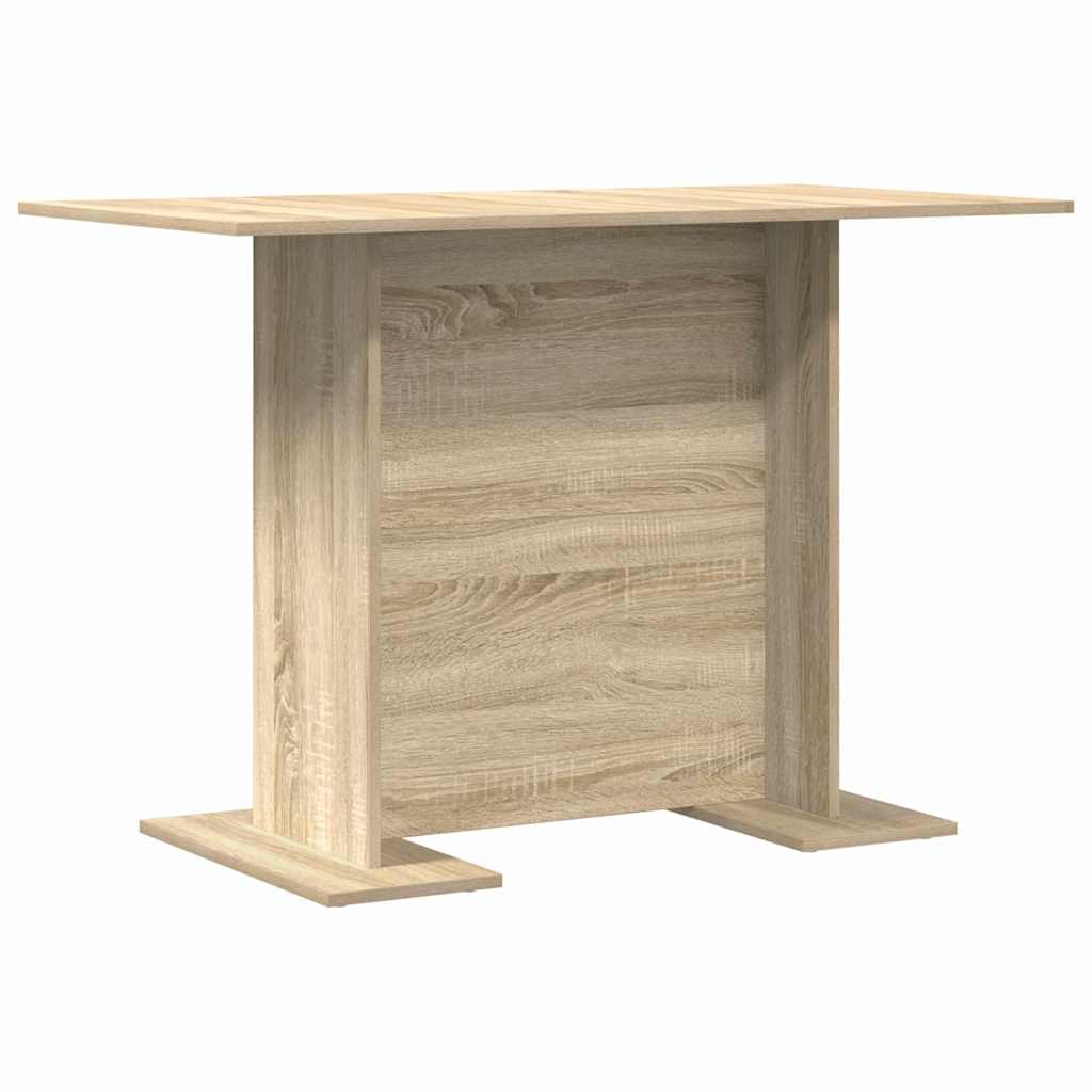 Dining Table Sonoma Oak 110 x 60 x 75 cm Engineered Wood
