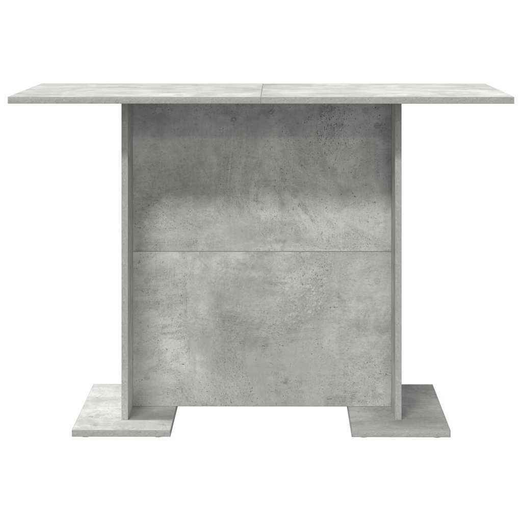 Dining Table Concrete Grey 110 x 60 x 75 cm Engineered Wood