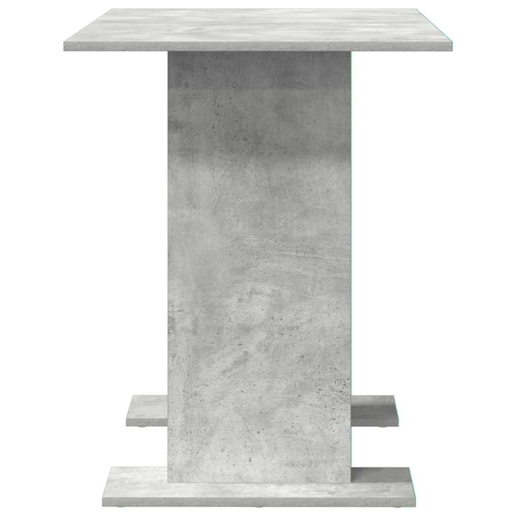 Dining Table Concrete Grey 110 x 60 x 75 cm Engineered Wood