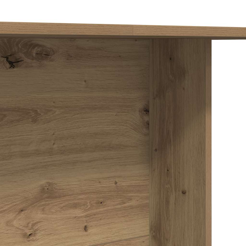 Dining Table Artisan oak 110 x 60 x 75 cm Engineered wood