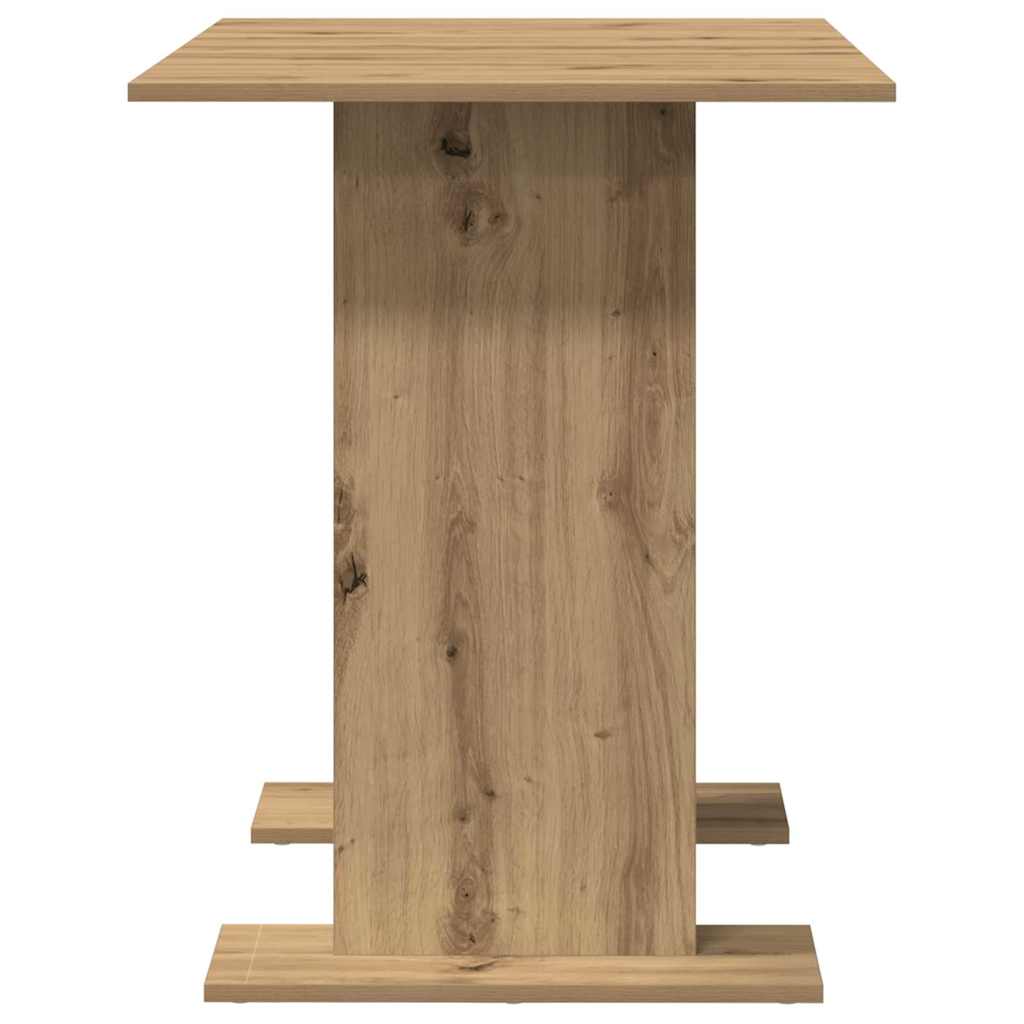 Dining Table Artisan oak 110 x 60 x 75 cm Engineered wood
