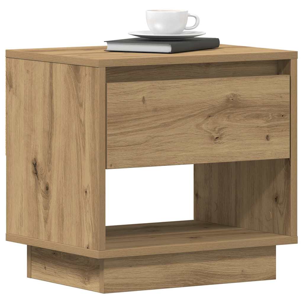 Nightstand Artisan Oak 45 x 34 x 44 cm Engineered Wood