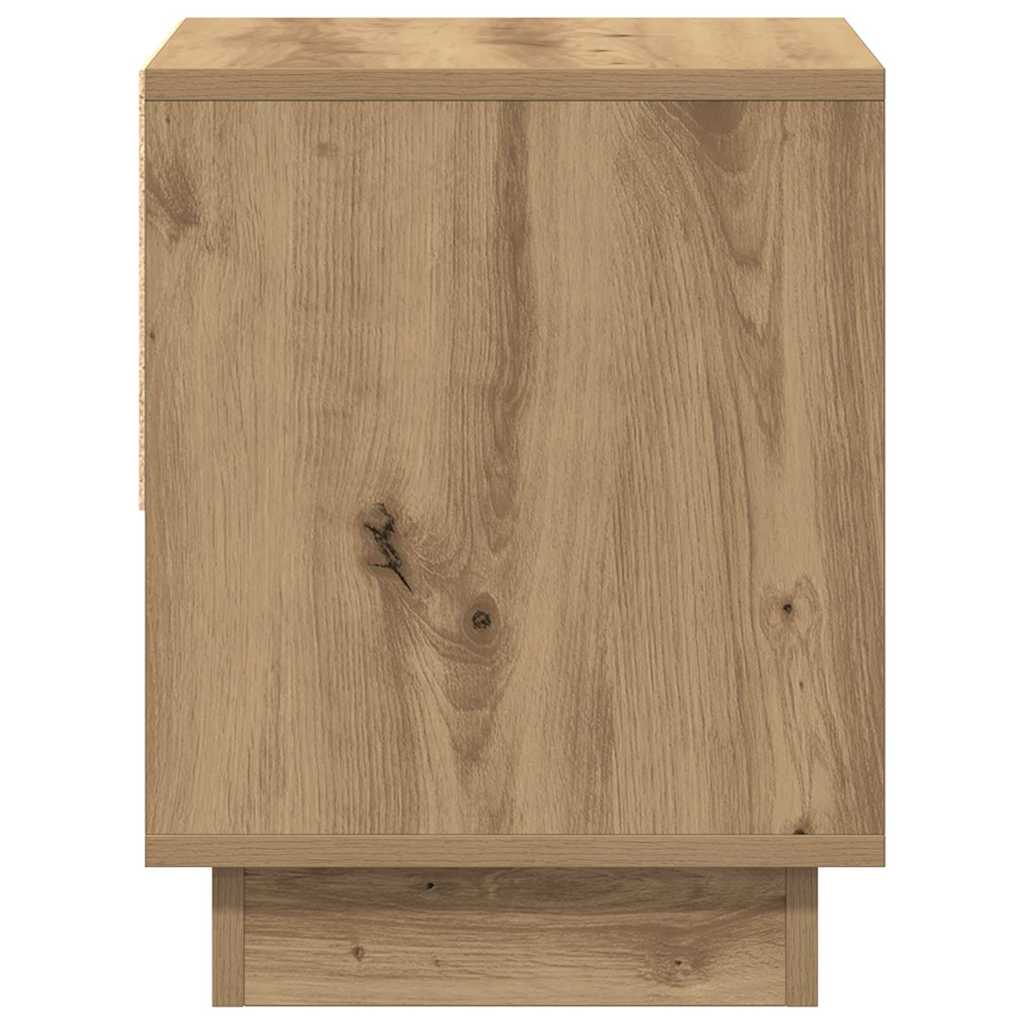 Nightstand 2 pcs Artisan Oak 45 x 34 x 44 cm Engineered Wood