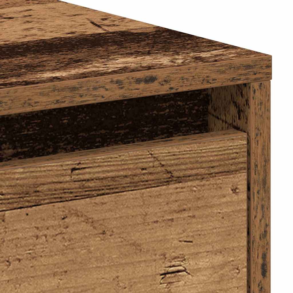 Bedside Cabinet Old Wood 45 x 34 x 44.5 cm Engineered Wood