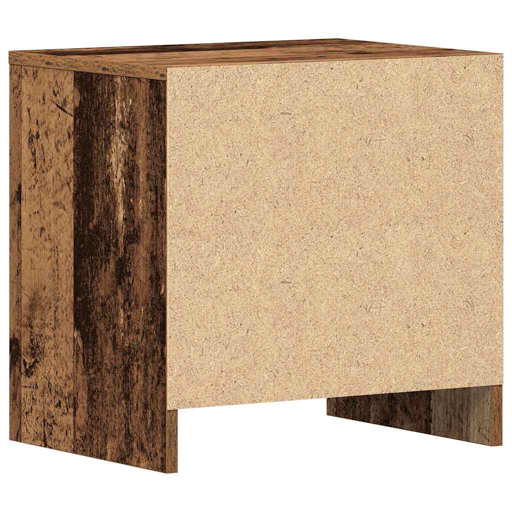 Bedside Cabinet Old Wood 45 x 34 x 44.5 cm Engineered Wood