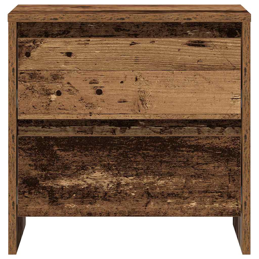 Bedside Cabinet Old Wood 45 x 34 x 44.5 cm Engineered Wood