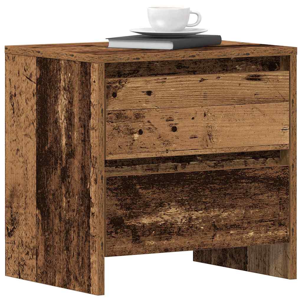 Bedside Cabinet Old Wood 45 x 34 x 44.5 cm Engineered Wood
