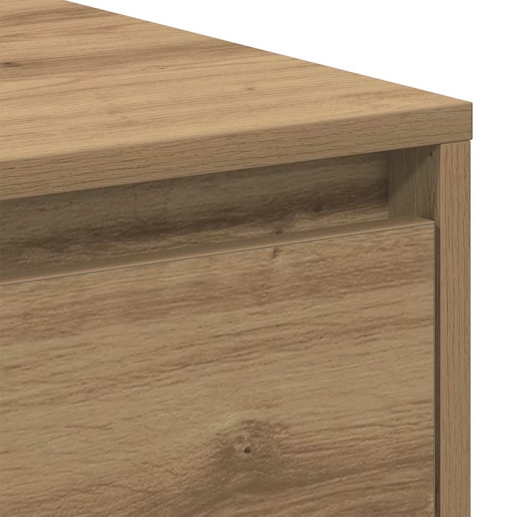 Bedside Cabinet Artisan Oak 45 x 34 x 44.5 cm Engineered Wood