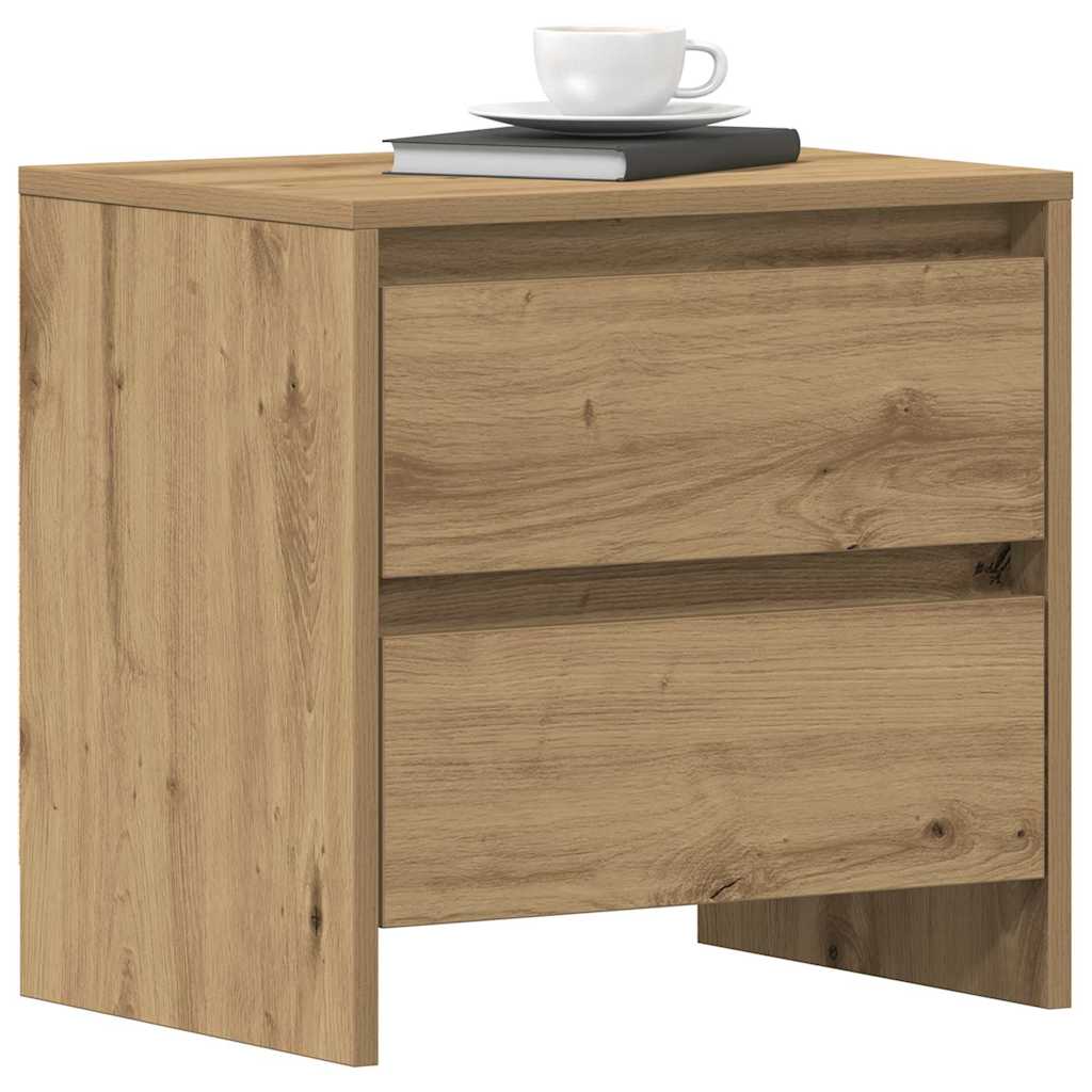 Bedside Cabinet Artisan Oak 45 x 34 x 44.5 cm Engineered Wood