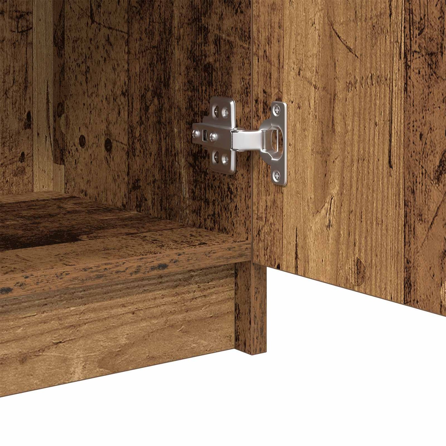 Bathroom Cabinet Old wood 32 x 34 x 90 cm Engineered wood