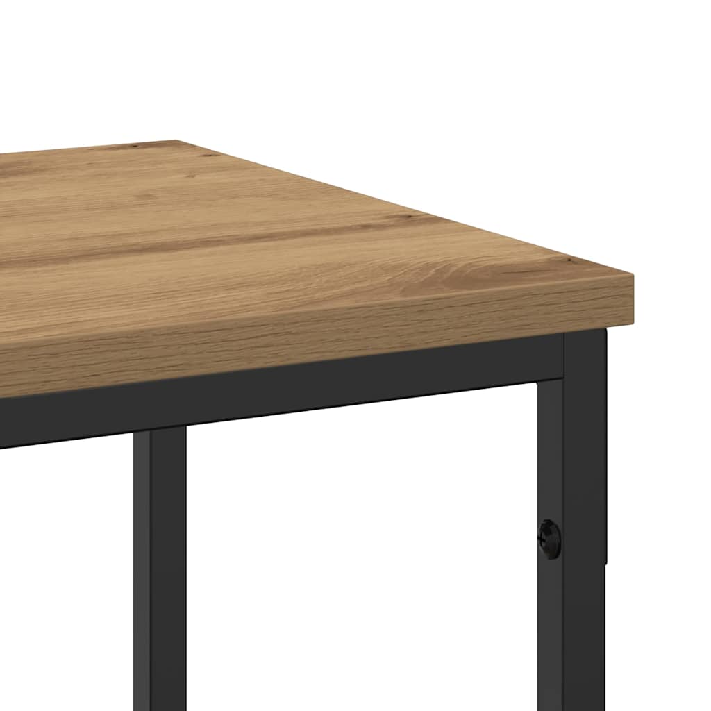 Console Table Artisian Oak 200 x 30 x 75 cm Engineered Wood