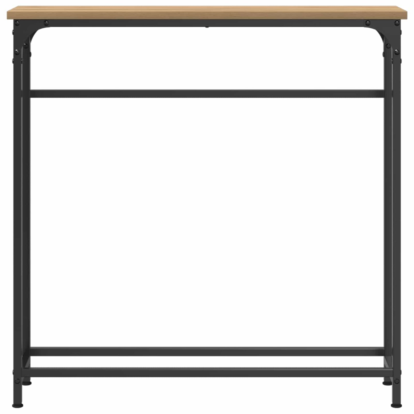 Console Table Artisan Oak 75 x 19.5 x 75 cm Engineered Wood