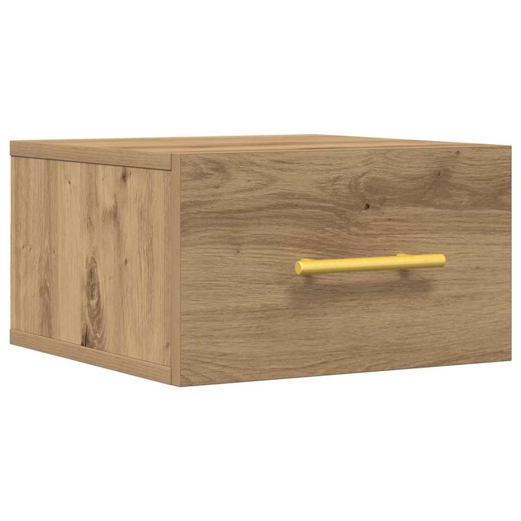 Bedside Cabinet 35 x 35 x 20 cm Engineered Wood Artisan Oak