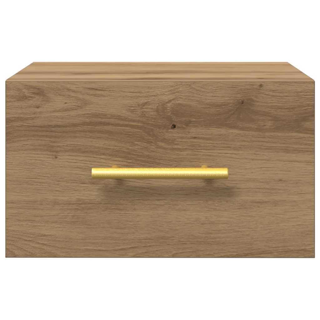 Bedside Cabinet 35 x 35 x 20 cm Engineered Wood Artisan Oak