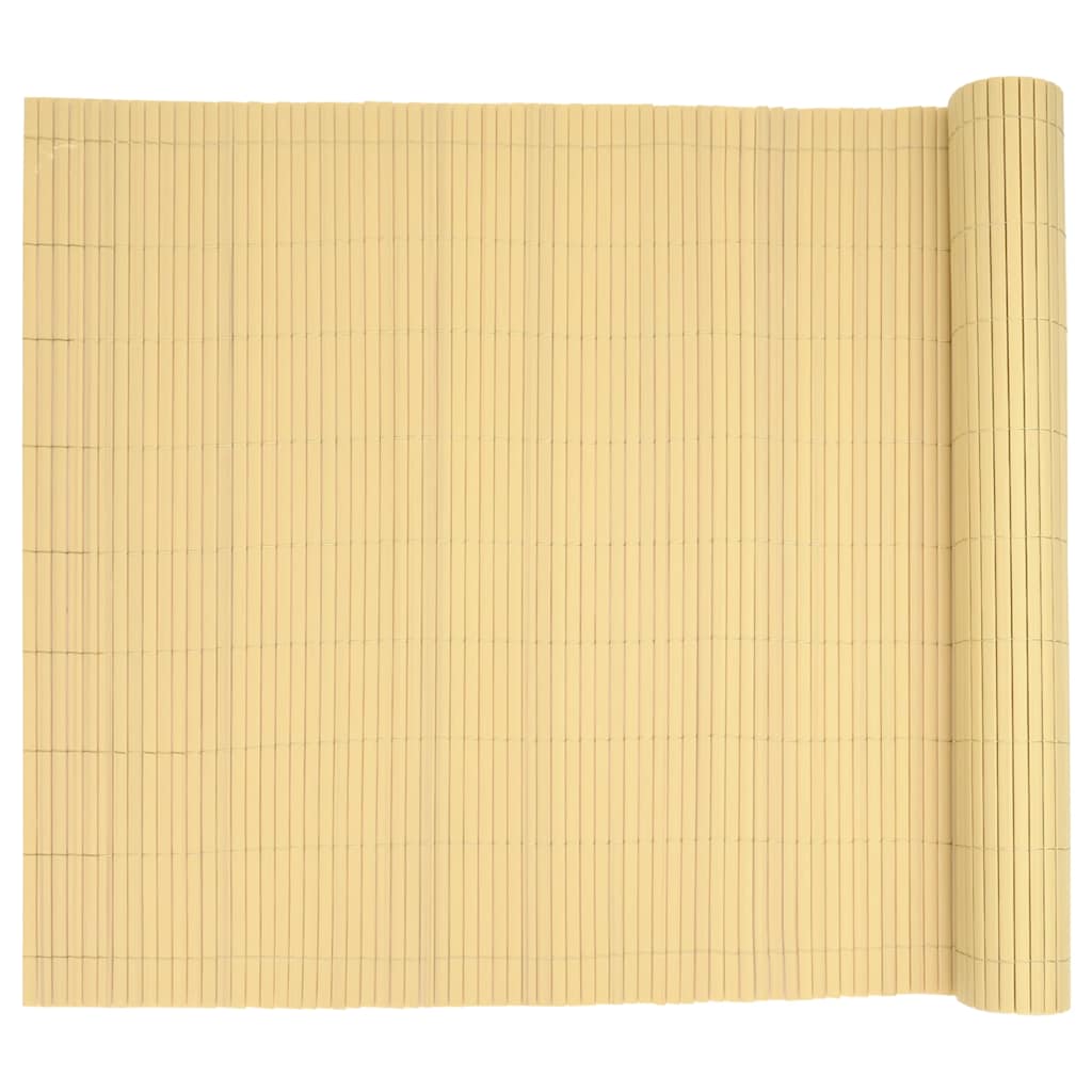Garden Fence Double-Sided Yellow 1.8x3 m PVC