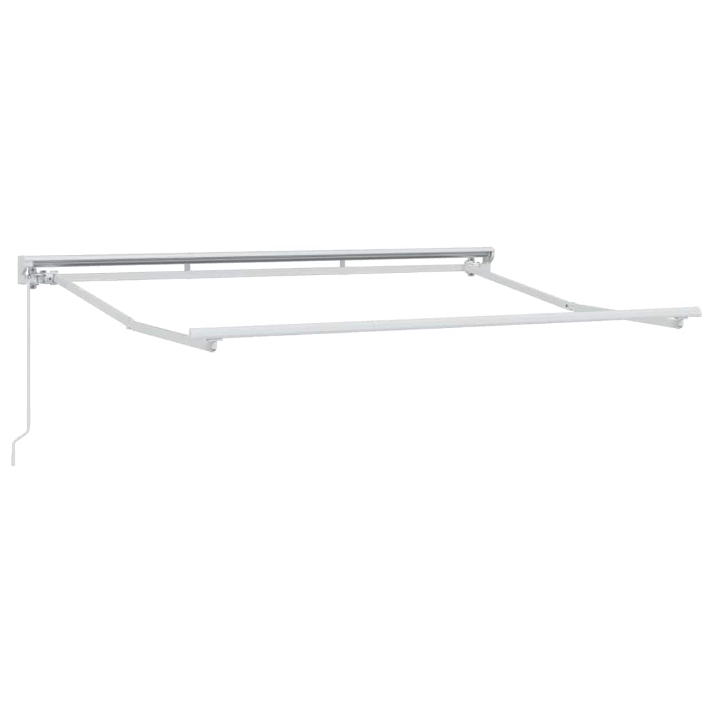 Awning Frame Cream 250 x 200 cm Polyester with PU coating