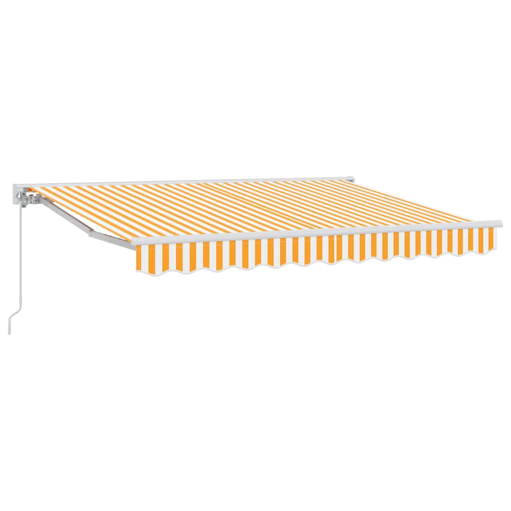 Awning Frame Yellow and White 250 x 200 cm