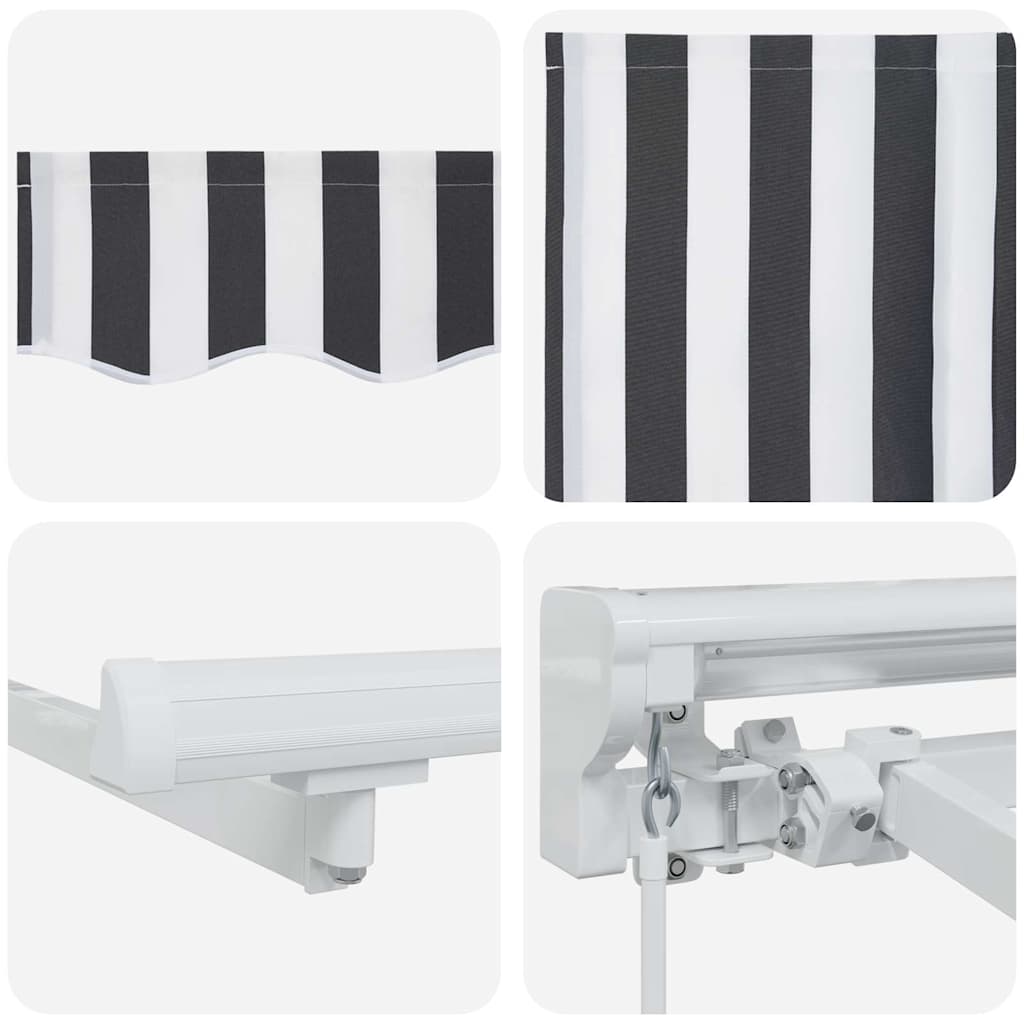 Awning Frame Anthracite and White 250 x 200 cm