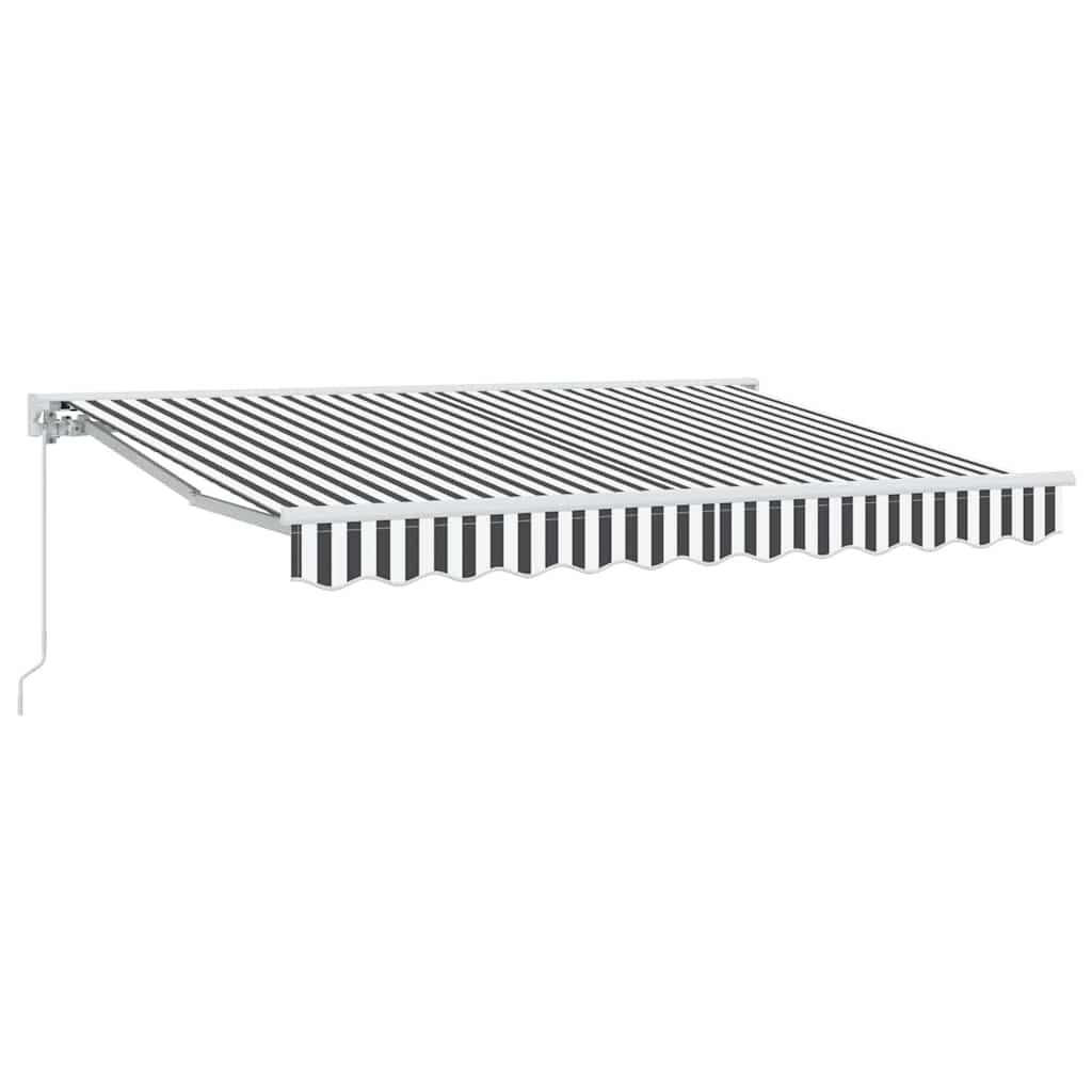 Awning Frame Anthracite and White 250 x 200 cm