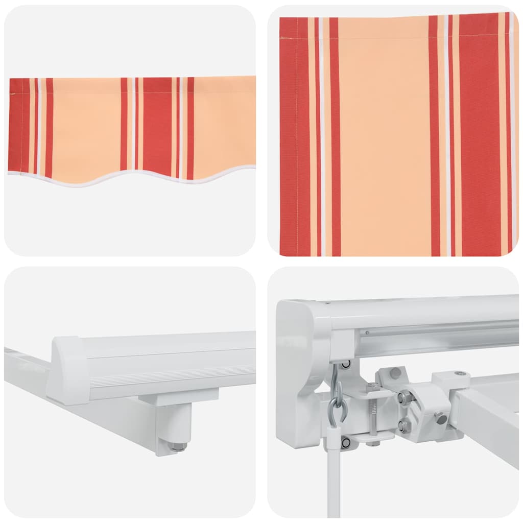 Awning Frame Multicolour 250 x 200 cm Polyester with PU coating