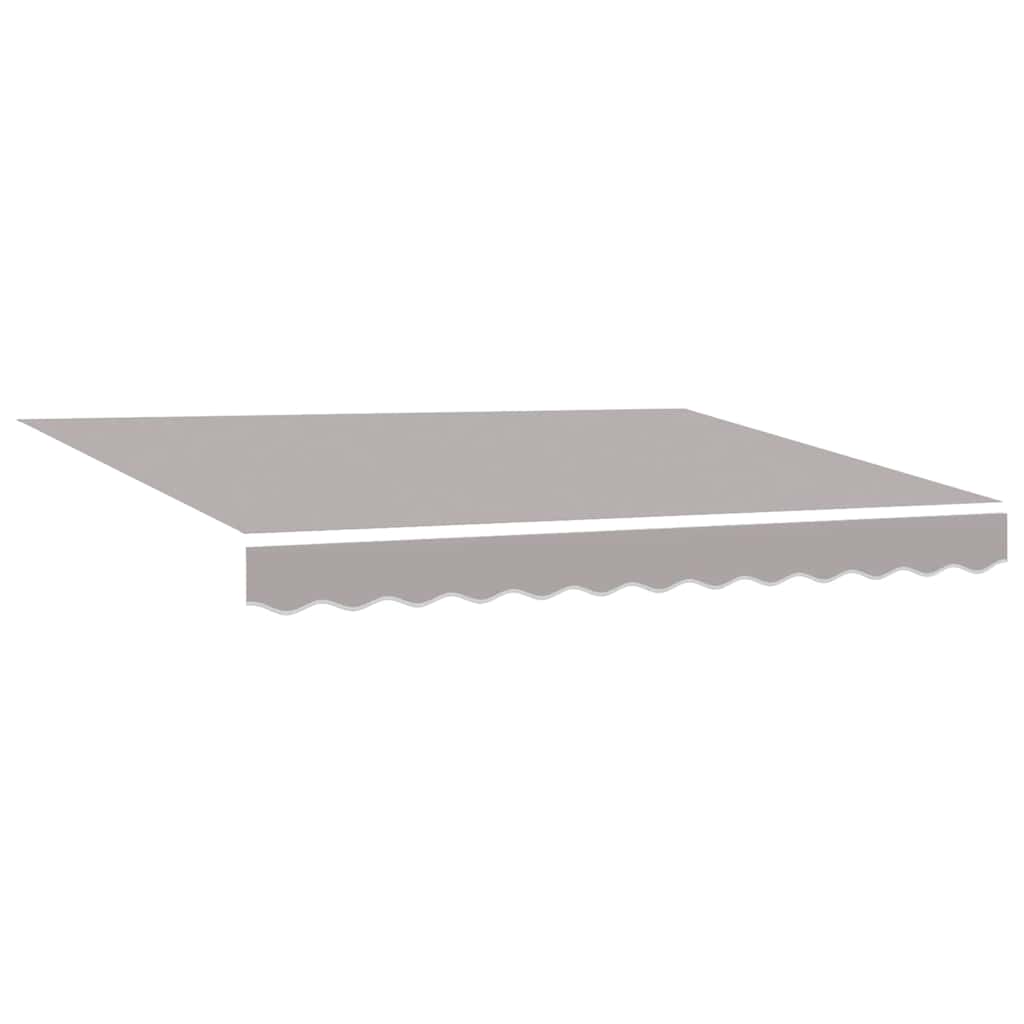 Retractable Awning Manual Light Grey 250 x 200 cm Fabric