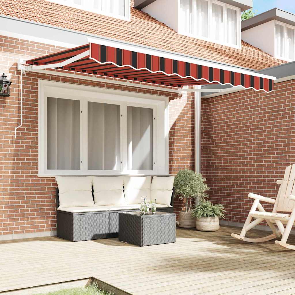 Awning Frame Orange and Black 300 x 200 cm