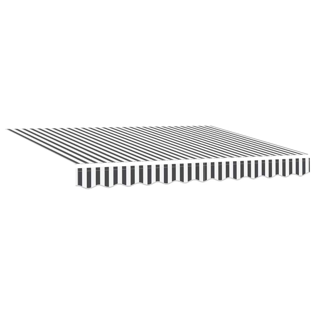 Retractable Awning Manual Anthracite 300 x 200 cm Fabric