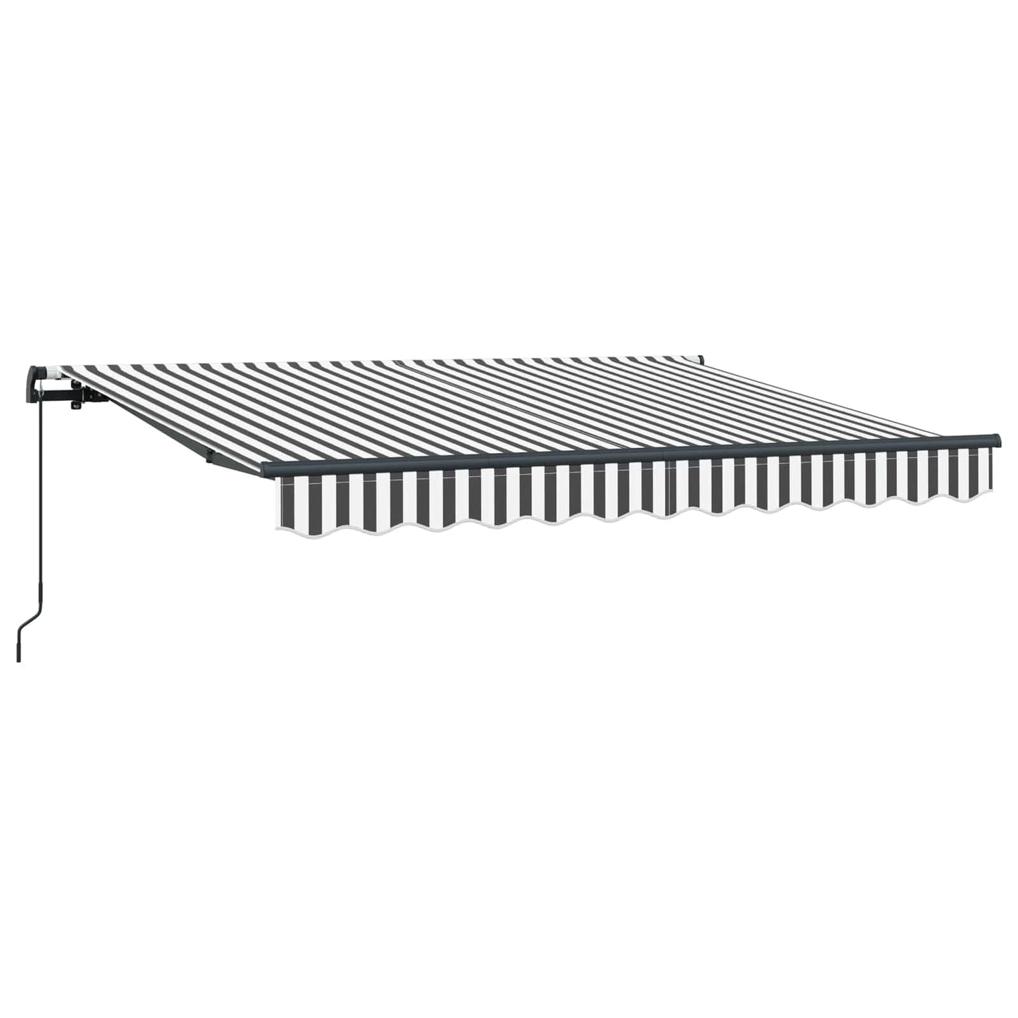 Retractable Awning Manual Anthracite 300 x 200 cm Fabric