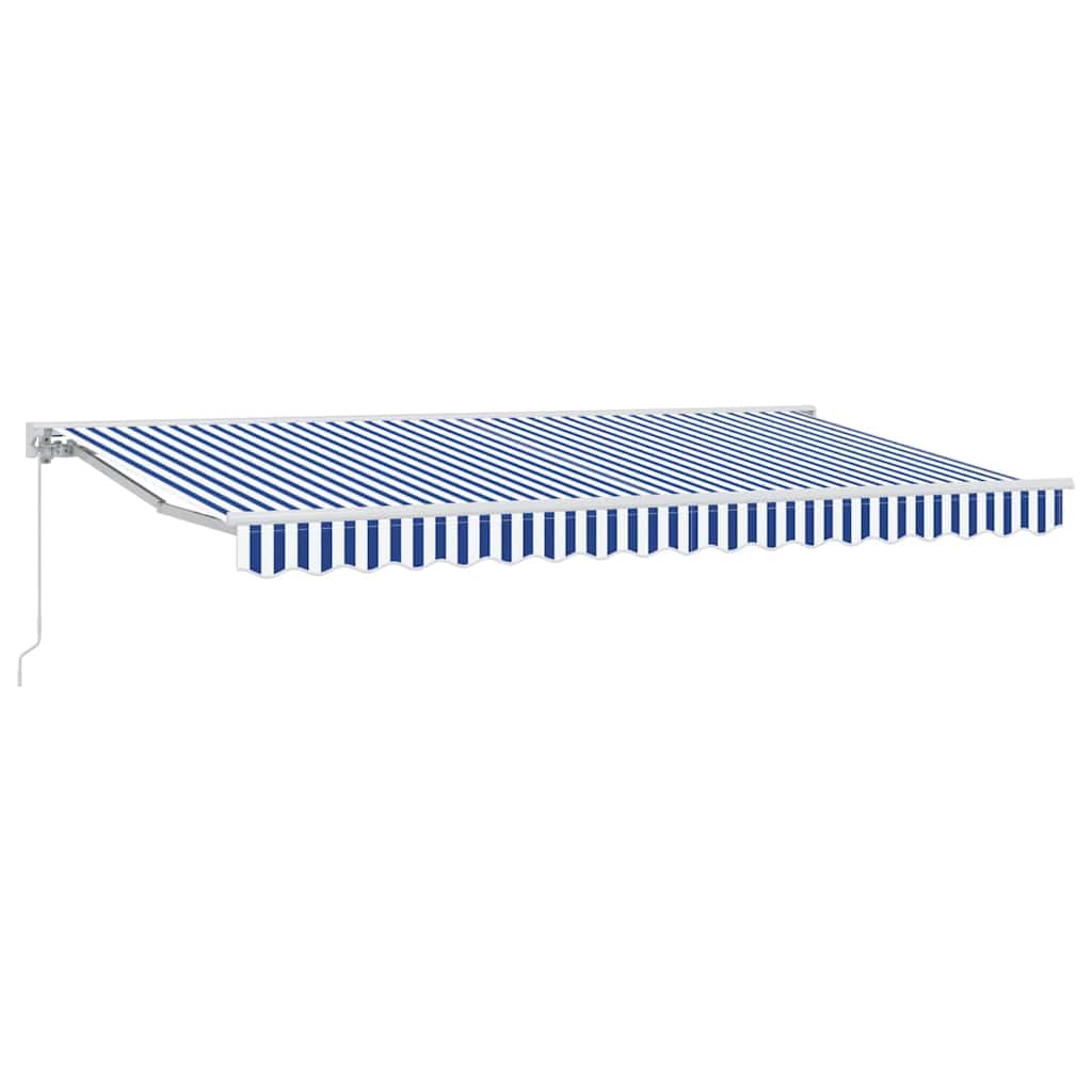Awning Frame Blue and White 350 x 200 cm