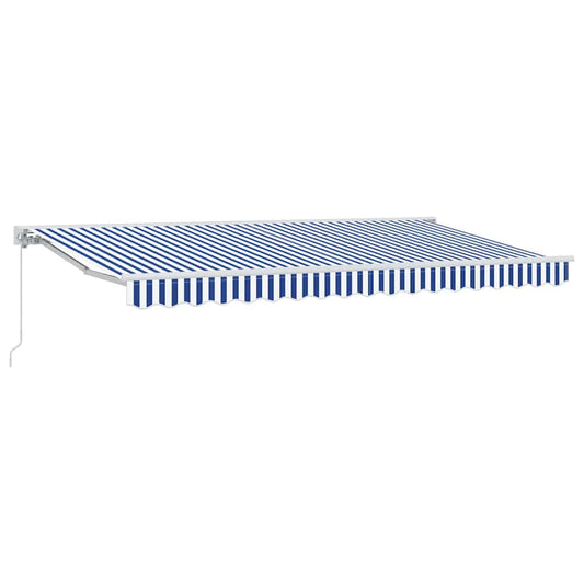 Awning Frame Blue and White 350 x 200 cm