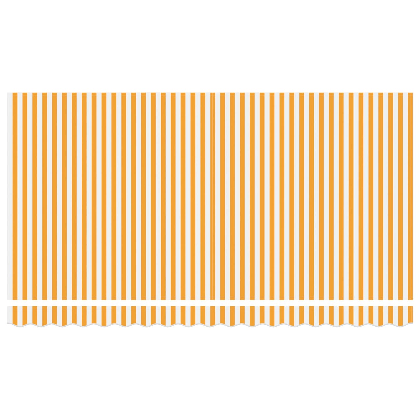 Retractable Awning Yellow 350 x 200 cm Fabric