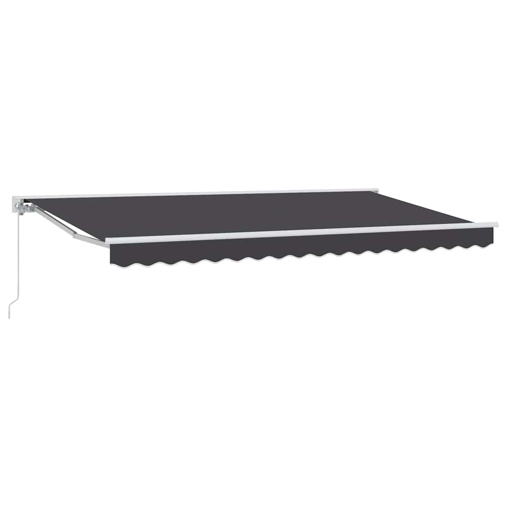 Awning Frame Anthracite 350 x 200 cm Polyester with PU coating
