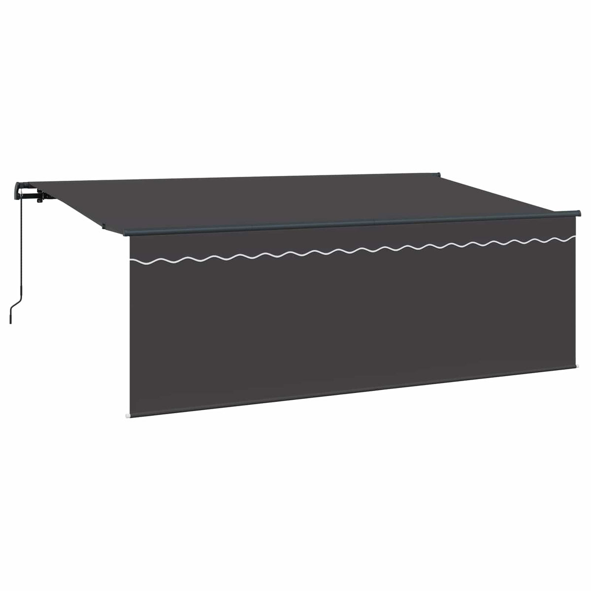 Retractable Awning Anthracite 350 x 200 cm