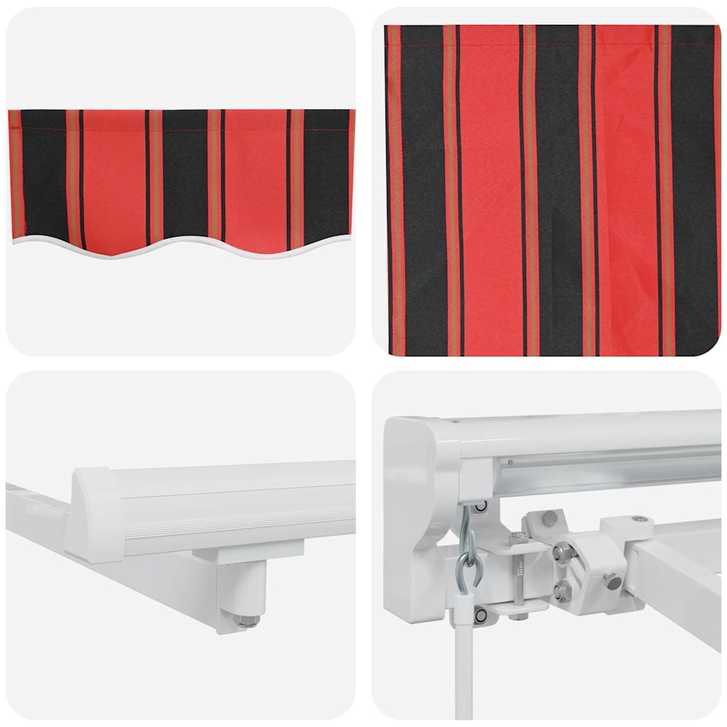 Awning Frame Orange and Black 350 x 200 cm
