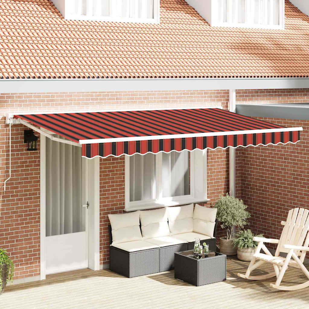 Awning Frame Orange and Black 350 x 200 cm
