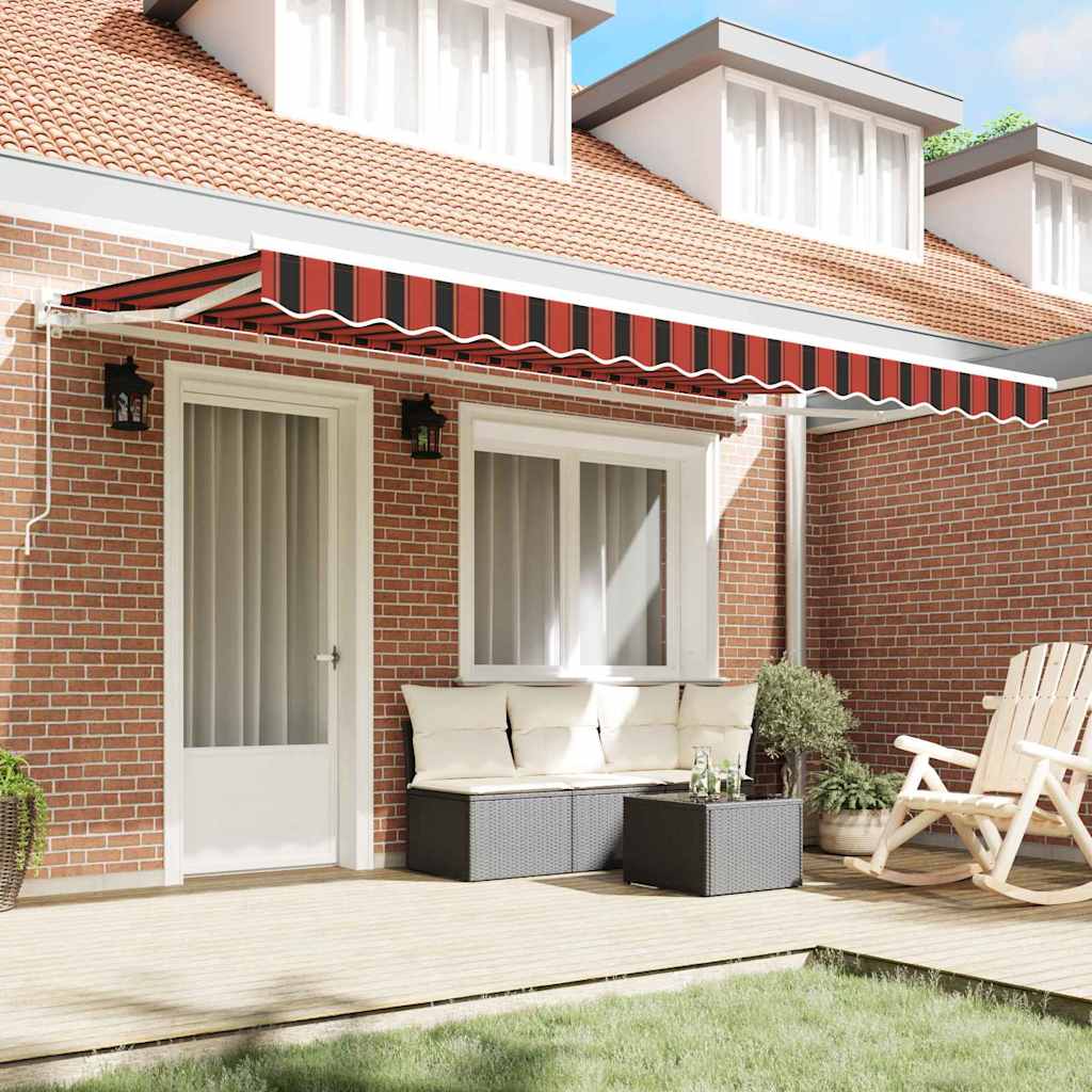 Awning Frame Orange and Black 350 x 200 cm