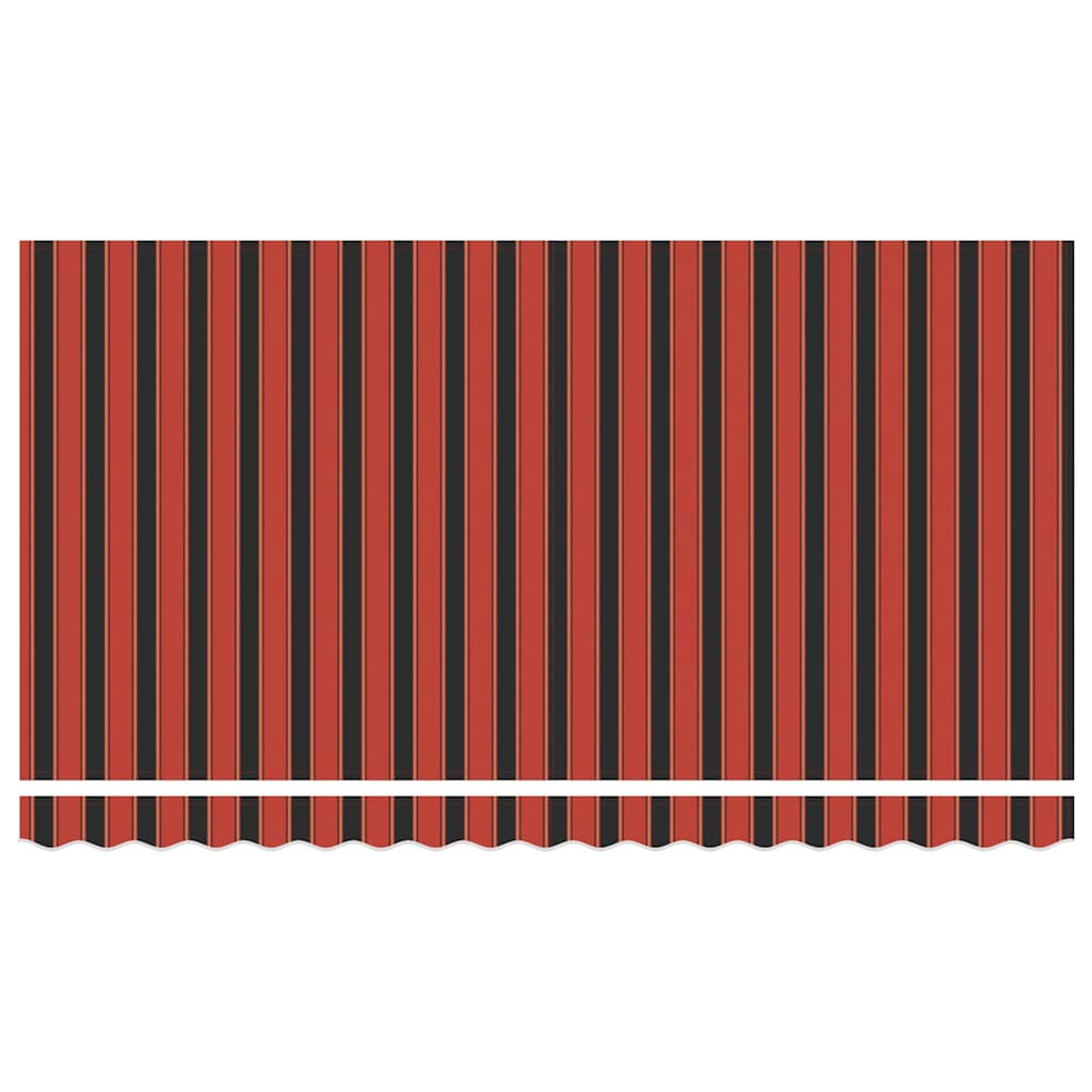 Retractable Awning Orange 350 x 200 cm Fabric