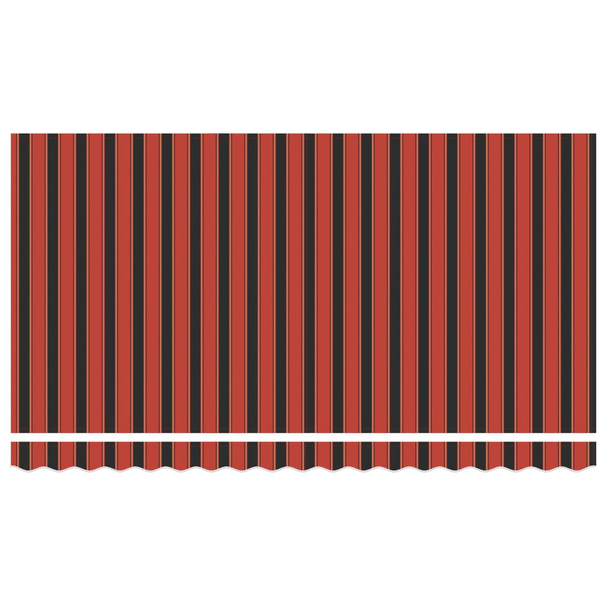 Retractable Awning Orange 350 x 200 cm Fabric