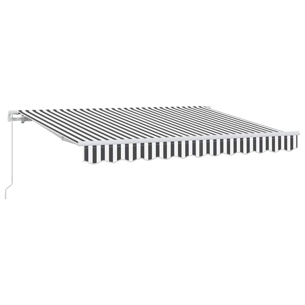 Retractable Awning Anthracite 350 x 200 cm Fabric
