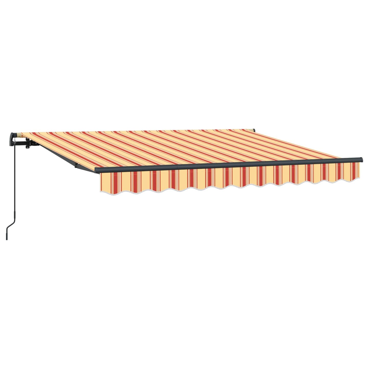 Retractable Awning Yellow 350 x 200 cm Fabric