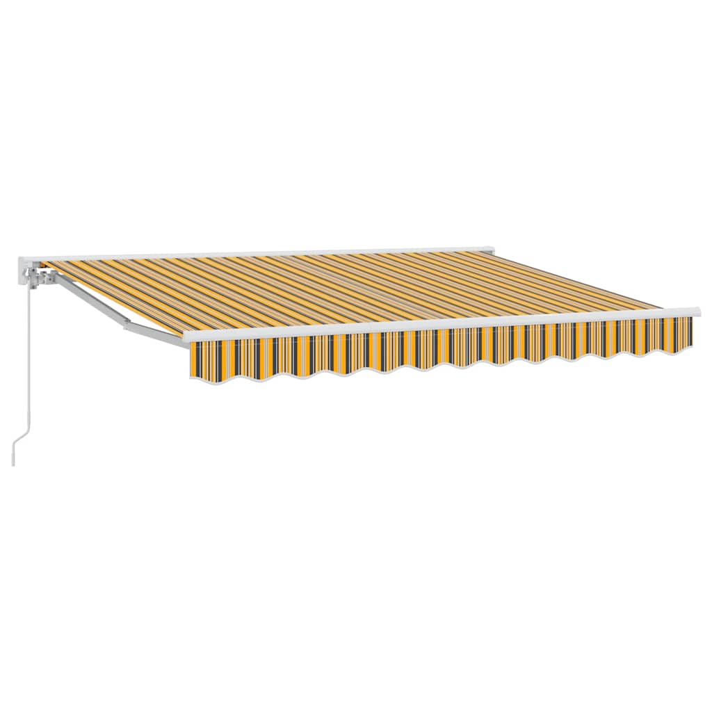 Awning Frame Yellow and Grey 350 x 200 cm