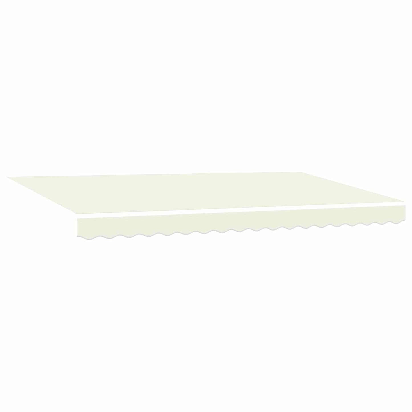 Retractable Awning Cream 400 x 200 cm Fabric