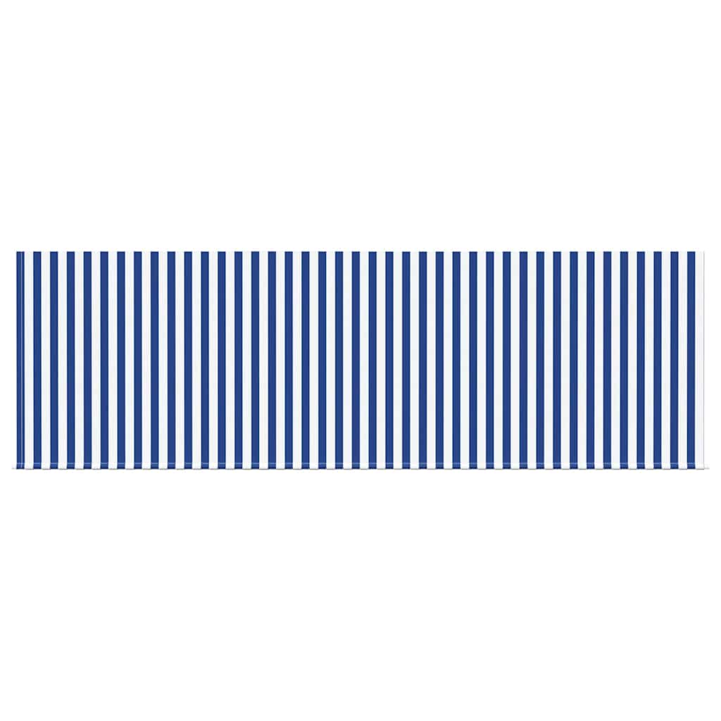 Retractable Awning Retractable Blue and White 400 x 200 cm