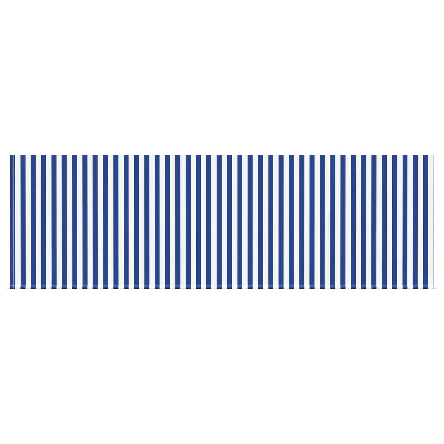 Retractable Awning Manual Blue and White 400 x 200 cm