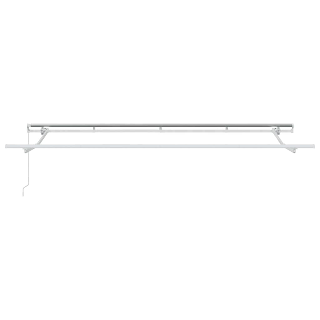 Retractable Awning Manual Anthracite 400 x 200 cm Fabric